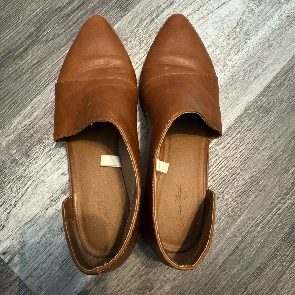 Brown Leather Women's Shoes